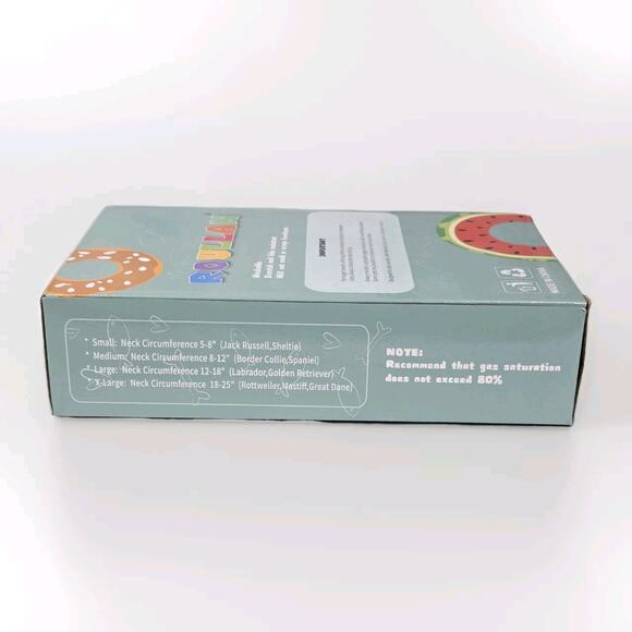 L Dog Recovery Inflatable Collars Soft Donut Collar for Dogs After Surger - Picture 4 of 4